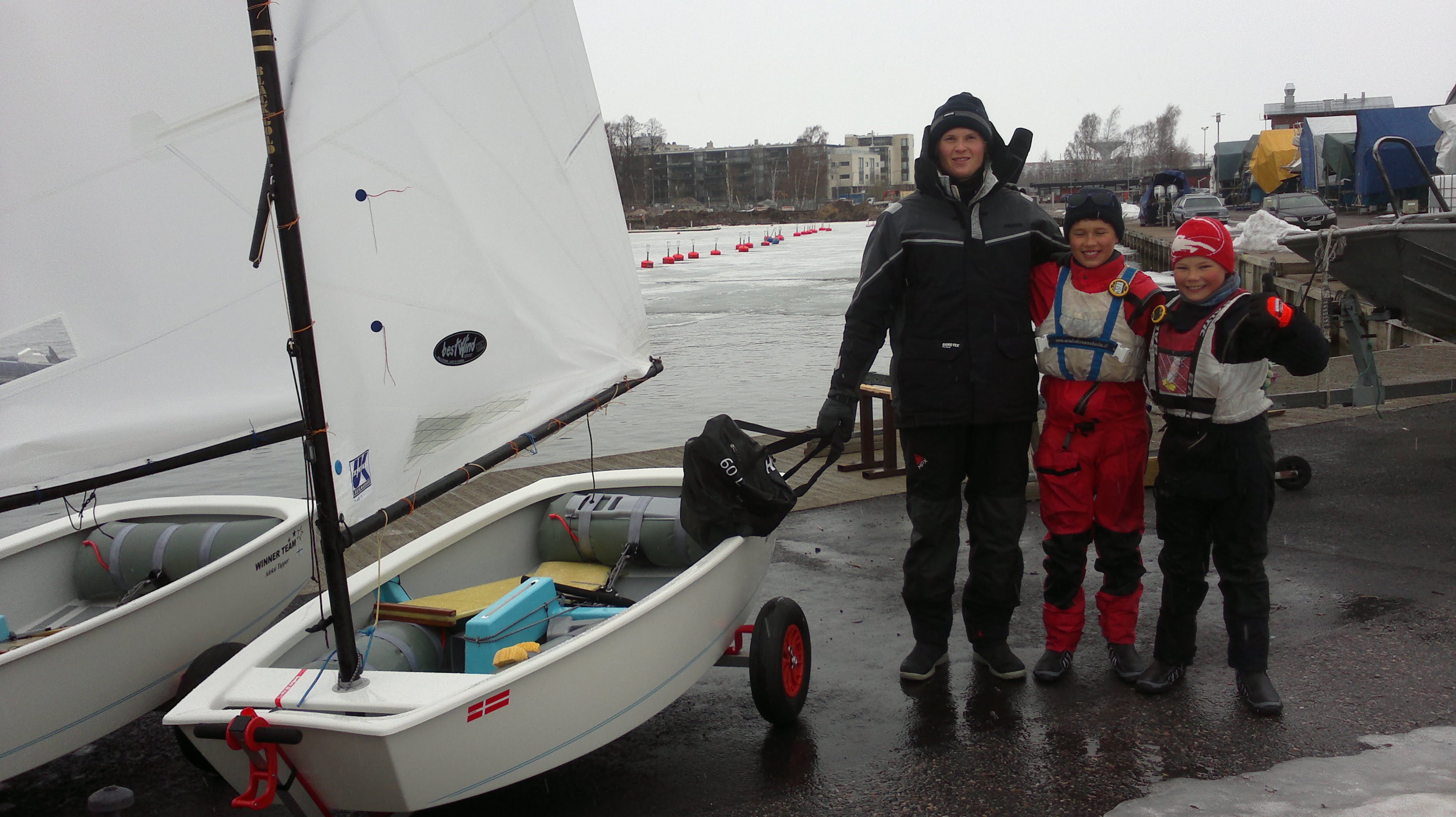 Purjehduskausi 2012 avattu Opti Kilparyhmän toimesta
